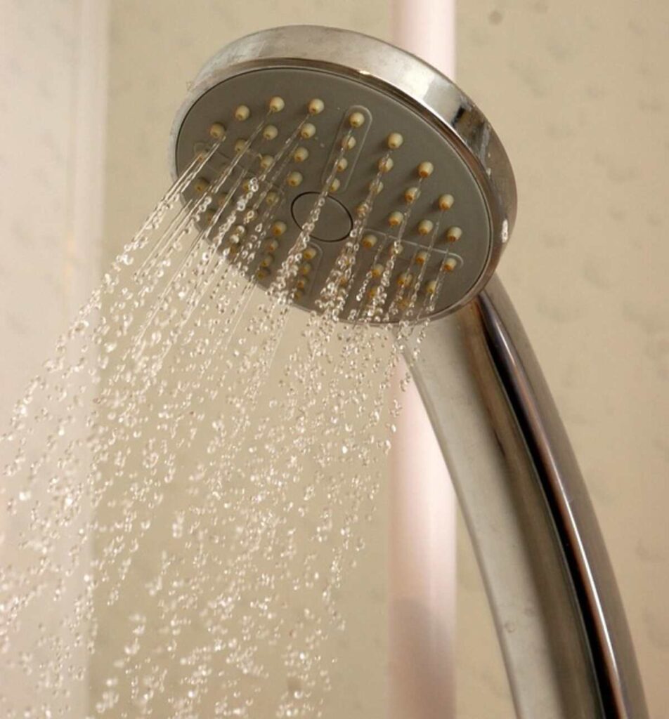 RV Shower Dispenser